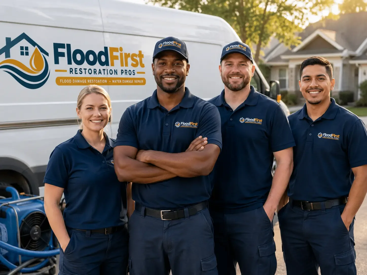 Flood Damage Restoration company in Three Rivers, CA